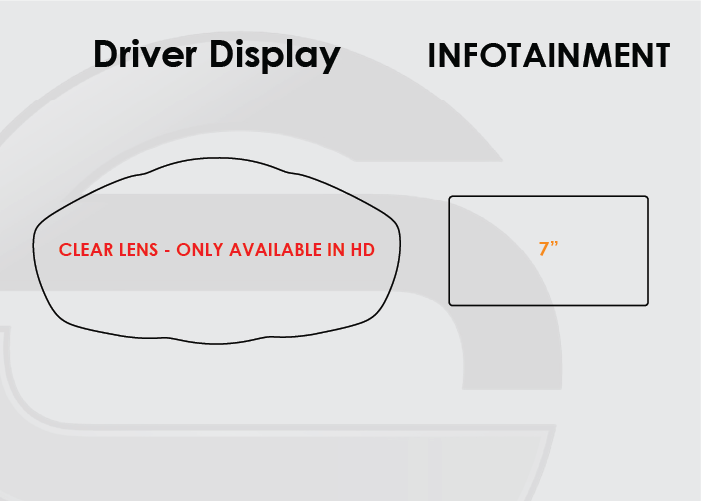 2017-2020 Chevrolet Sonic Screen ProTech Kit Driver Display 7in Infotainment. Protects against everyday scratches and reduces fingerprint buildup on screens.