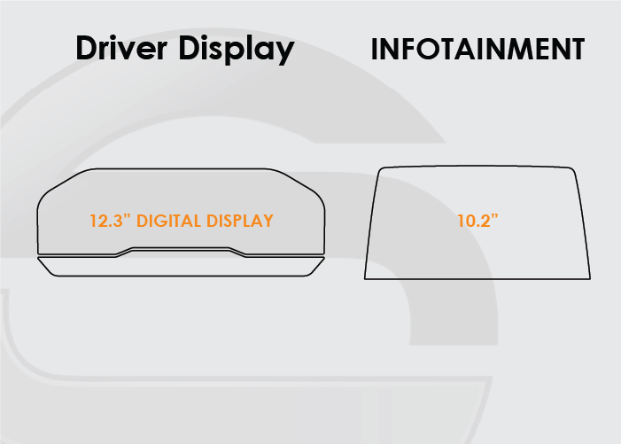 2022-2024 Chevrolet Tahoe Screen ProTech Kit Digital Driver Display Infotainment. Resists scratches and scuffs while reducing fingerprints and smudges on your screens.