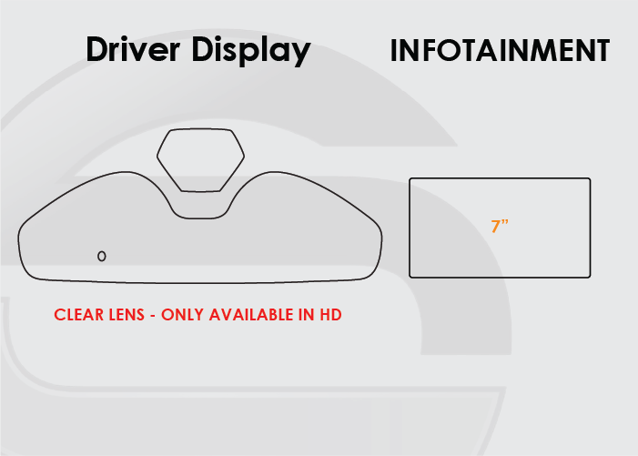 2013-2017 Chevrolet Traverse Screen ProTech Kit Driver Display 7in Infotainment. Shields your screens from scratches and helps reduce greasy fingerprints.