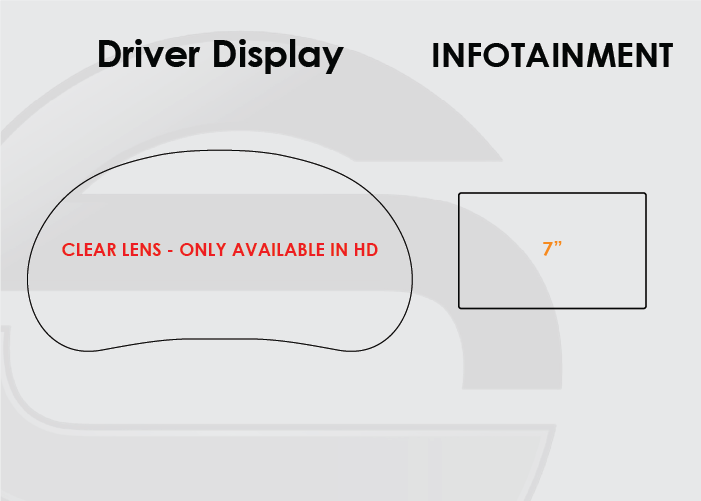 2018-2023 Chevrolet Traverse Screen ProTech Kit Driver Display 7in Infotainment. Designed to resist scratching and lessen fingerprint marks on your screens.