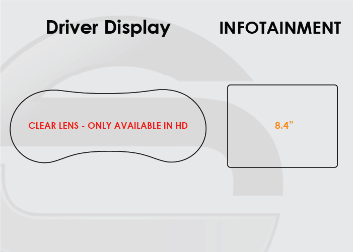 2015-2024 Dodge Durango Screen ProTech Kit Driver Display 8.4in Infotainment. Shields your screens from scratches and helps reduce greasy fingerprints.