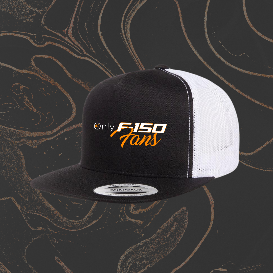 Hat - Snapback F150. Screen ProTech branded product photo for vehicle screen protection customers and installers.