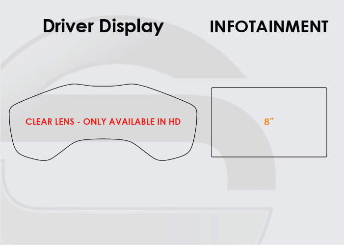 2013-2018 Ford C-Max Screen ProTech Kit Driver Display 8in Infotainment
