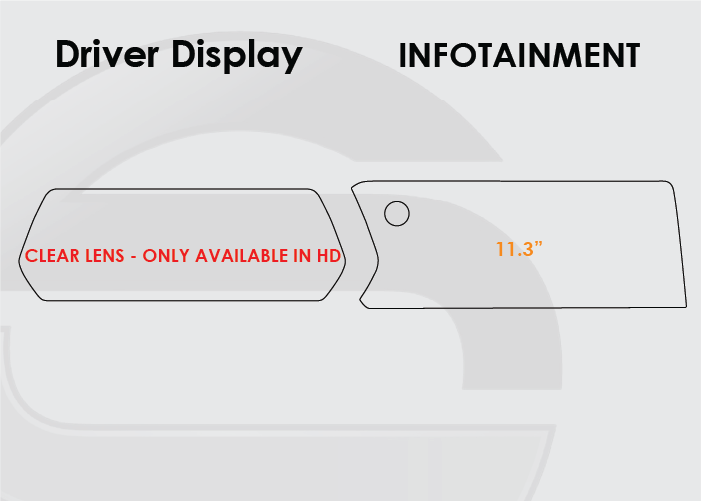 2023–2025 GMC Canyon Screen ProTech Film