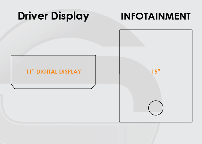 2025 GMC Terrain Screen ProTech Film Driver Display 15" Infotainment 15"