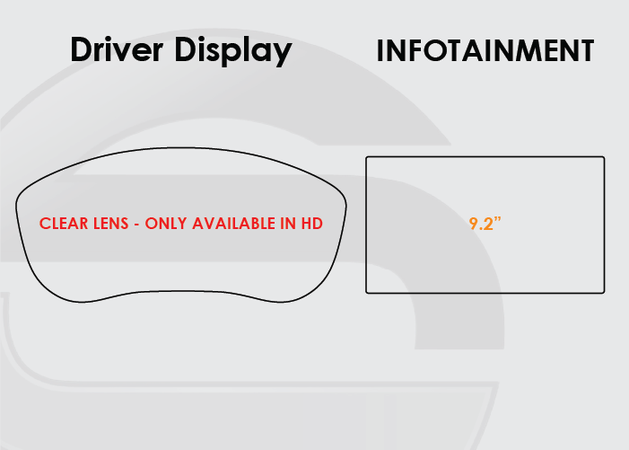 2017-2020 Genesis G80 Driver Display 9.2in Infotainment
