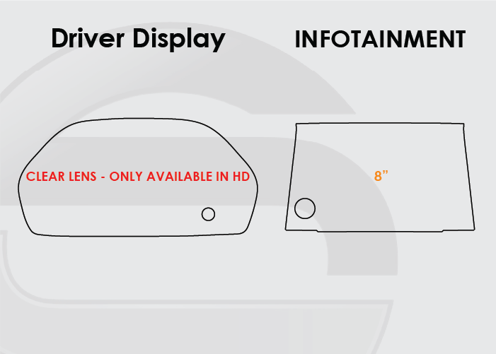 2018-2024 Honda Odyssey Screen ProTech Kit Driver Display 8in Infotainment. Helps keep screens scratch-resistant with fewer fingerprints and smudges.