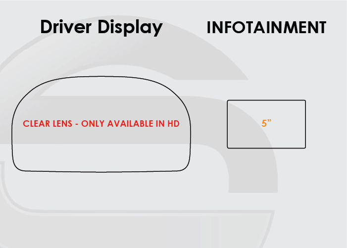 2016-2022 Honda Pilot Screen ProTech Kit Driver Display 5in Infotainment