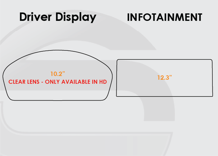 2026 Honda Pilot Screen ProTech Kit Driver Display 12.3in Infotainment. Adds a durable barrier to resist scratches and reduce fingerprints on your screens.