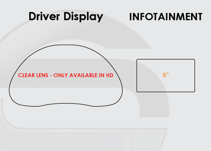 2012-2017 Hyundai Accent Screen ProTech Kit Driver Display 5in Infotainment. Enhances screen clarity by resisting scratches and reducing fingerprint smears.