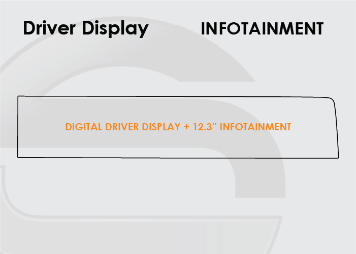 2024-2026 Hyundai Kona Screen ProTech Kit 12.3 inch Digital Driver Display 12.3 inch Infotainment. Resists scratches and scuffs while reducing fingerprints and smudges on your screens.