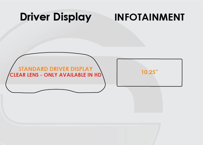 2020-2023 Hyundai Sonata Screen ProTech Kit Standard Driver Display 10.25in Infotainment. Helps keep screens scratch-resistant with fewer fingerprints and smudges.