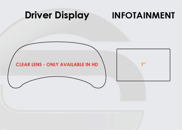 2014-2016 Infiniti Q60 Screen ProTech Kit Driver Display 7in Infotainment. Keeps your screens clearer by resisting scratches and minimizing fingerprints and smudges.