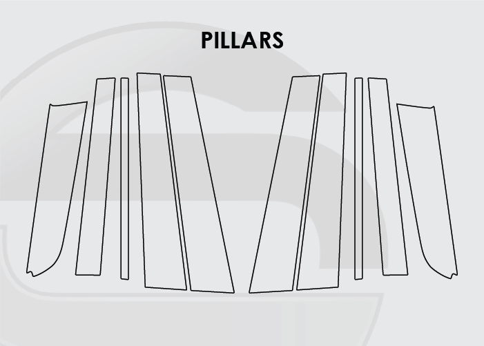 2021-2025 Jeep Grand Cherokee L Screen ProTech Kit Pillars. Keeps your screens clearer by resisting scratches and minimizing fingerprints and smudges.