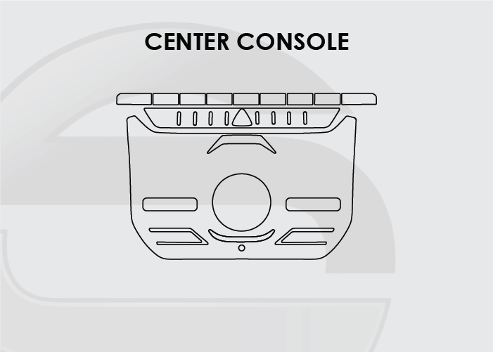 2022-2025 Grand Wagoneer Screen ProTech Kit Center Console Only
