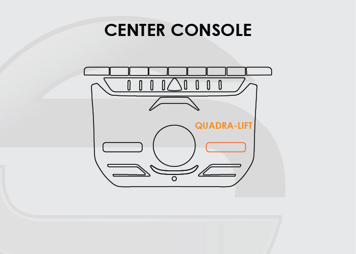 2022-2026 Grand Wagoneer Screen ProTech Kit Center Console. Designed to resist scratching and lessen fingerprint marks on your screens.