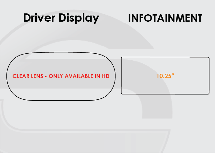 2021-2024 Kia K5 Screen ProTech Kit Driver Display 10.25in Infotainment. Resists scratches and scuffs while reducing fingerprints and smudges on your screens.