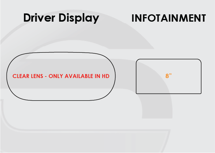 2021-2024 Kia K5 Screen ProTech Kit Driver Display 8in Infotainment