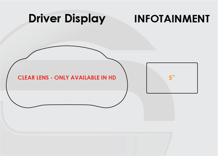 2016-2020 Kia Optima Screen ProTech Kit Driver Display 5in Infotainment. Helps keep screens scratch-resistant with fewer fingerprints and smudges.