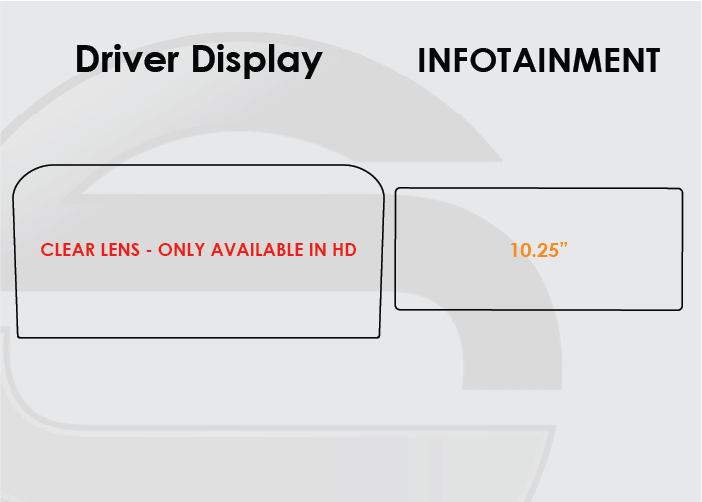 2021-2023 Kia Sorento Screen ProTech Kit Driver Display 10.25in Infotainment
