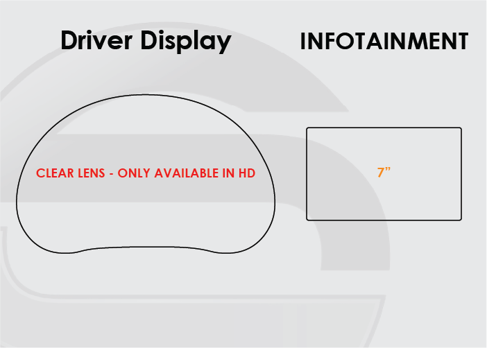 2020-2021 Kia Soul Screen ProTech Kit Driver Display 7in Infotainment. Helps prevent scratches and minimizes fingerprints to keep your screens looking new.