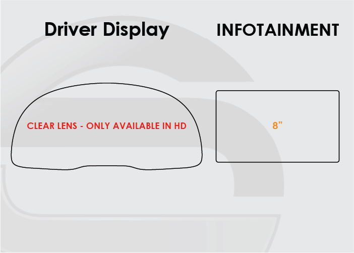 2013-2018 Lexus ES Screen ProTech Kit Driver Display 8in Infotainment. Keeps your screens clearer by resisting scratches and minimizing fingerprints and smudges.