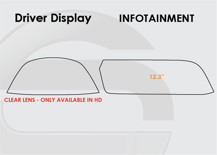 2019-2021 Lexus ES Screen ProTech Kit Driver Display 12.3in Infotainment. Adds a durable barrier to resist scratches and reduce fingerprints on your screens.