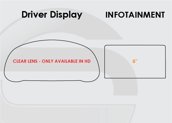 2021-2025 Lexus IS Screen ProTech Kit Driver Display 8in Infotainment. Keeps your screens clearer by resisting scratches and minimizing fingerprints and smudges.