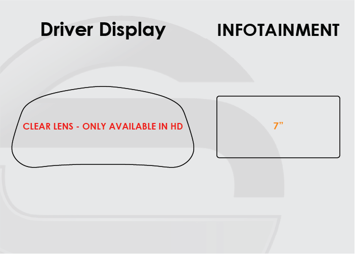 2015-2017 Lexus NX Screen ProTech Kit Driver Display 7in Infotainment. Shields your screens from scratches and helps reduce greasy fingerprints.