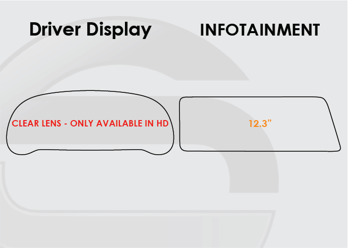 2016-2019 Lexus RX Screen ProTech Kit Driver Display 12.3in Infotainment. Helps prevent scratches and minimizes fingerprints to keep your screens looking new.