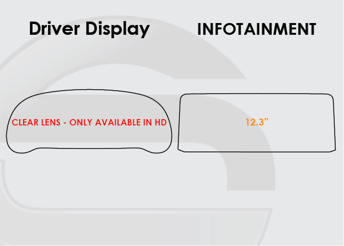 2020-2022 Lexus RX Screen ProTech Kit Driver Display 12.3in Infotainment. Resists scratches and scuffs while reducing fingerprints and smudges on your screens.