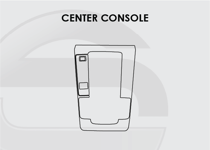 2023-2026 Mazda CX-50 Screen ProTech Kit Center Console. Protects against everyday scratches and reduces fingerprint buildup on screens.