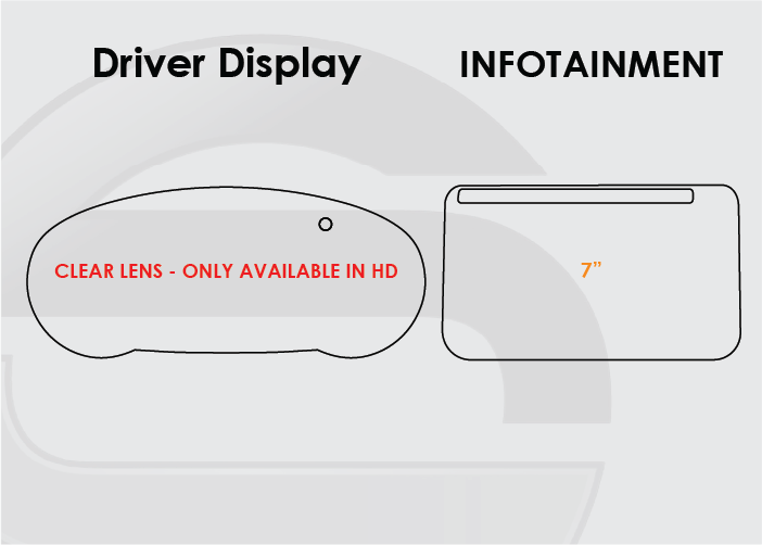 2016 Mazda CX-5 Screen ProTech Kit Driver Display 7in Infotainment. Adds a durable barrier to resist scratches and reduce fingerprints on your screens.