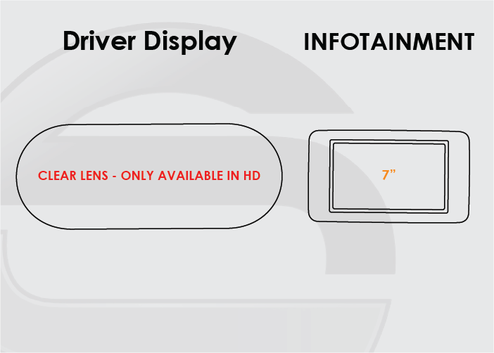 2019-2021 Mercedes C Class Screen ProTech Kit Driver Display  7" Infotainment. Keeps your screens clearer by resisting scratches and minimizing fingerprints and smudges.