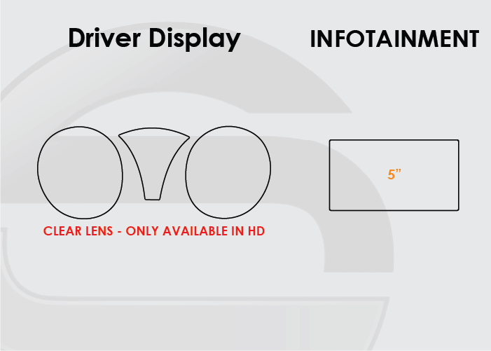 2015-2017 Nissan Juke Screen ProTech Kit Driver Display 5in Infotainment. Helps keep screens scratch-resistant with fewer fingerprints and smudges.