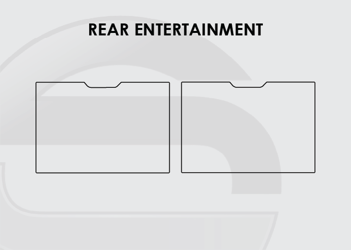 2019-2026 Porsche Cayenne Screen ProTech Kit Rear Entertainment. Keeps your screens clearer by resisting scratches and minimizing fingerprints and smudges.