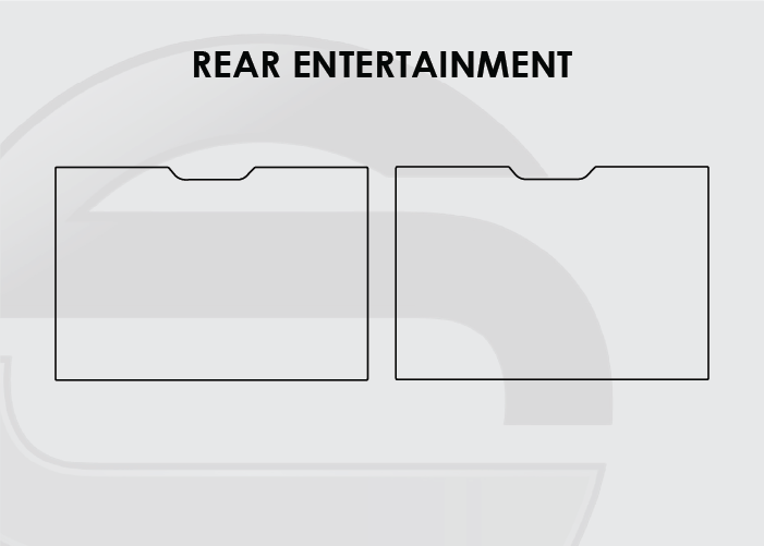 2017-2023 Porsche Panamera Screen ProTech Kit Rear Entertainment