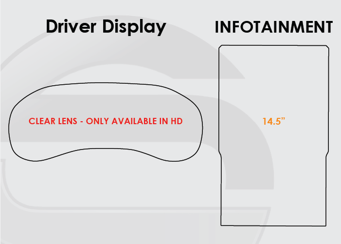 2025 Ram Screen ProTech Film Infotainment 14"