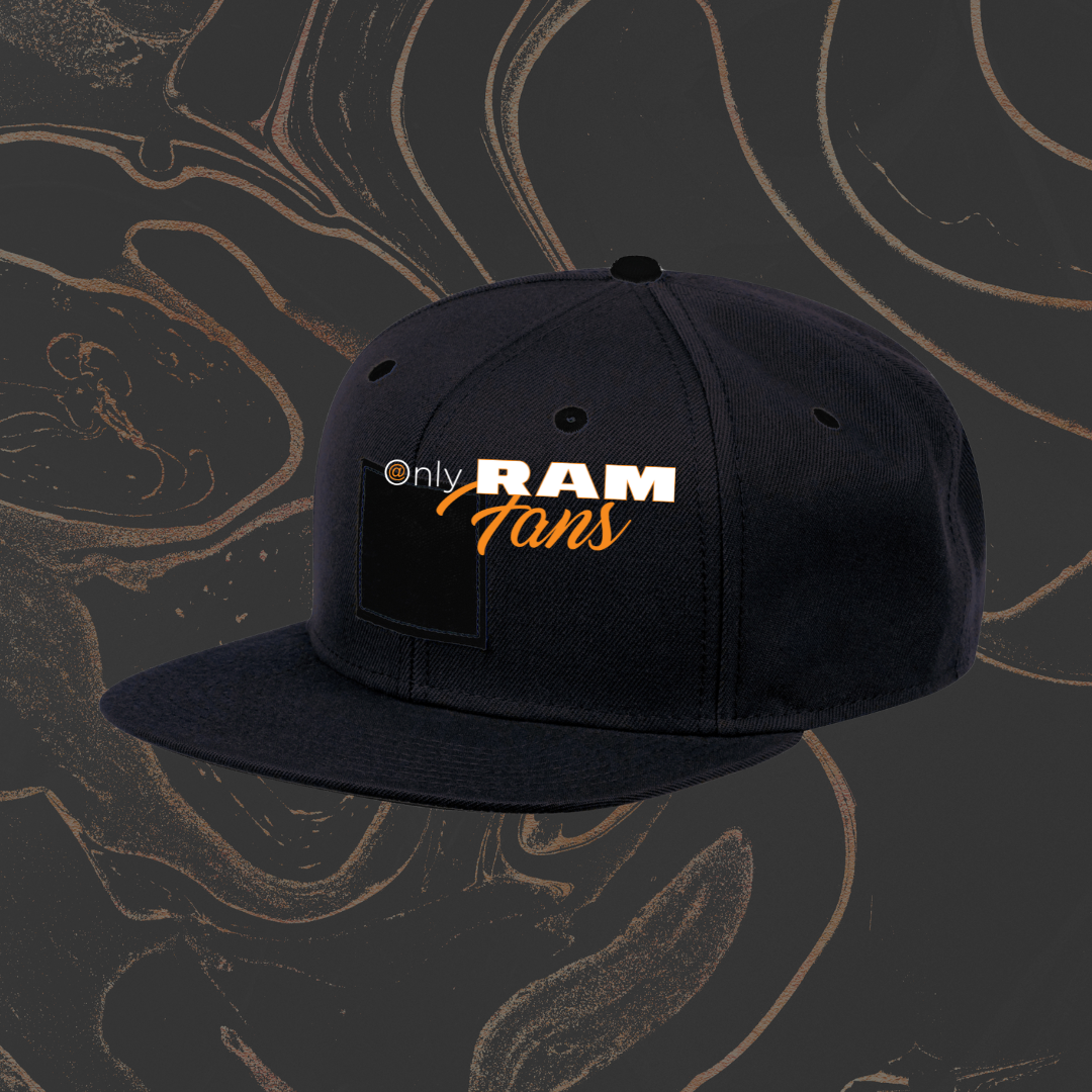 Hat - Snapback RAM. Brand product photo for Screen ProTech screen protection, installation, and vehicle display care.