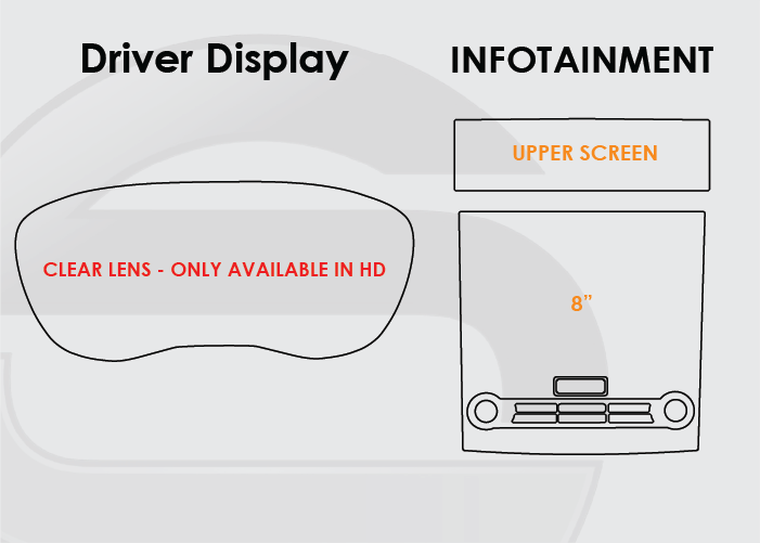 2024 Subaru Forester Screen ProTech Kit Driver Display 8in Infotainment. Helps prevent scratches and minimizes fingerprints to keep your screens looking new.