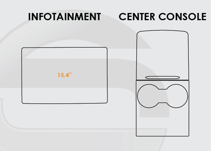 2021-2023 Tesla Model Y Screen ProTech Kit 15.4in Infotainment Center Console. Protects against everyday scratches and reduces fingerprint buildup on screens.