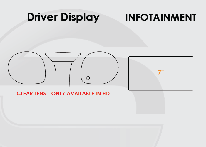 2015-2018 Toyota Avalon Screen ProTech Kit Driver Display 7in Infotainment. Adds a durable barrier to resist scratches and reduce fingerprints on your screens.