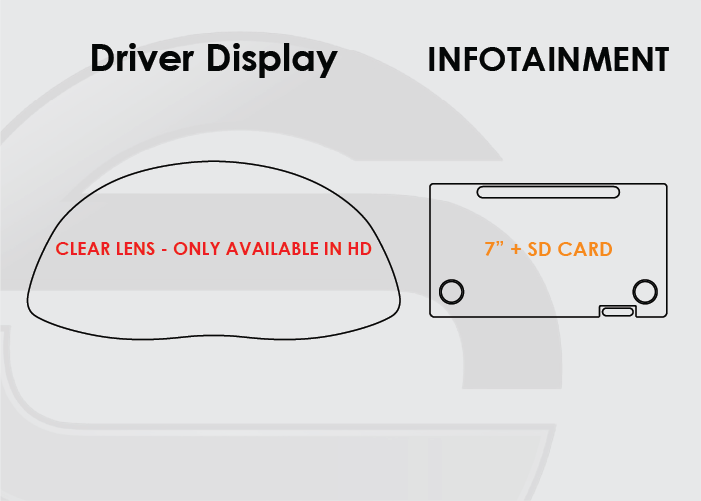 2017-2019 Toyota Corolla Screen ProTech Kit Driver Display 7in Infotainment SD Card. Shields your screens from scratches and helps reduce greasy fingerprints.