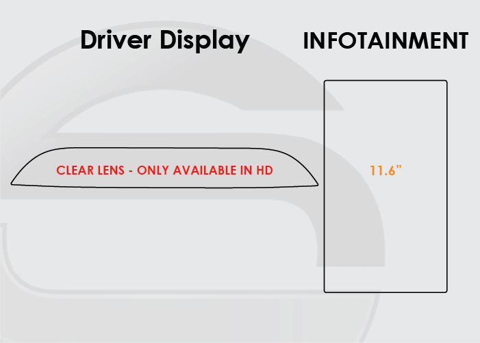 2014-2022 Toyota Prius Screen ProTech Kit Driver Display 11.6in Infotainment. Resists scratches and scuffs while reducing fingerprints and smudges on your screens.