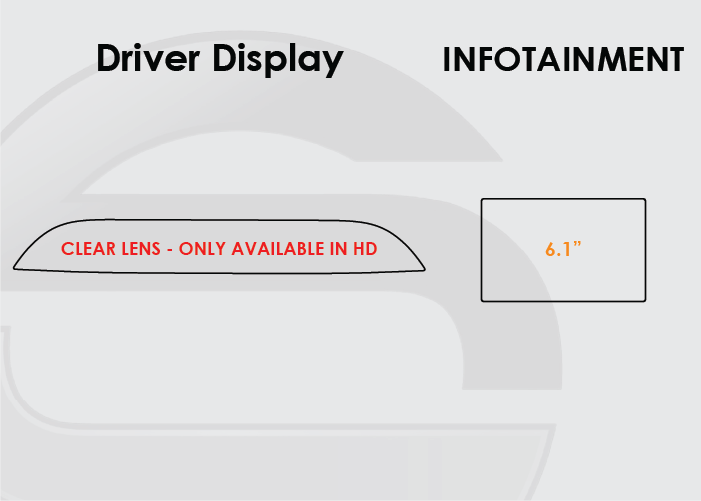 2015-2019 Toyota Prius Screen ProTech Kit Driver Display 6.1in Infotainment. Helps prevent scratches and minimizes fingerprints to keep your screens looking new.