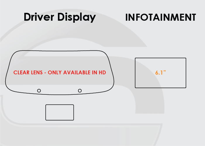 2015-2017 Toyota Sienna Screen ProTech Kit Driver Display 6.1in Infotainment. Guards your screens from scratches while cutting down on fingerprints and smudges.