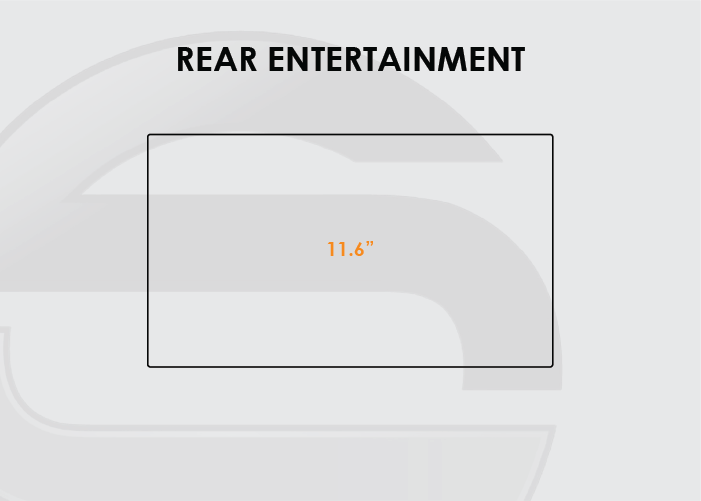 2025-2026 Toyota Sienna Screen ProTech Kit Rear Entertainment. Anti-scratch screen protector film helps maintain clean, clear infotainment and driver displays.