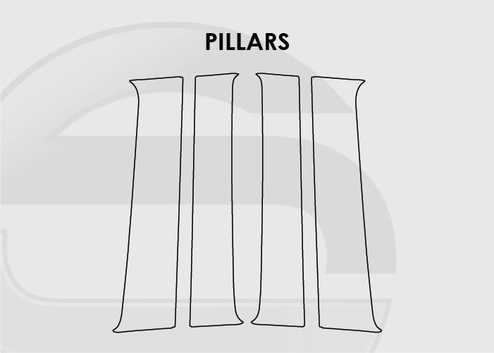 2016-2023 Toyota Tacoma Screen ProTech Kit Pillars. Helps keep screens scratch-resistant with fewer fingerprints and smudges.
