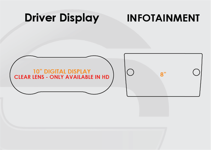 2019-2022 Volkswagon Arteon Screen ProTech Kit 10in Digital Driver Display 8in Infotainment. Keeps your screens clearer by resisting scratches and minimizing fingerprints and smudges.