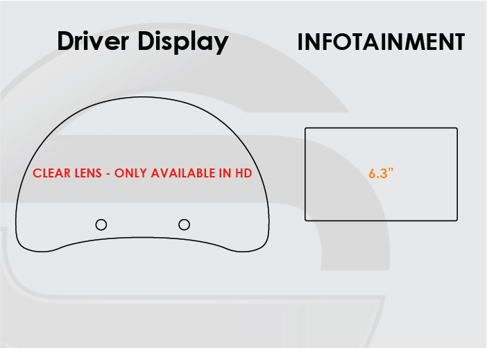 2012-2019 VW Beetle Screen ProTech Kit Driver Display Infotainment. Designed to resist scratching and lessen fingerprint marks on your screens.